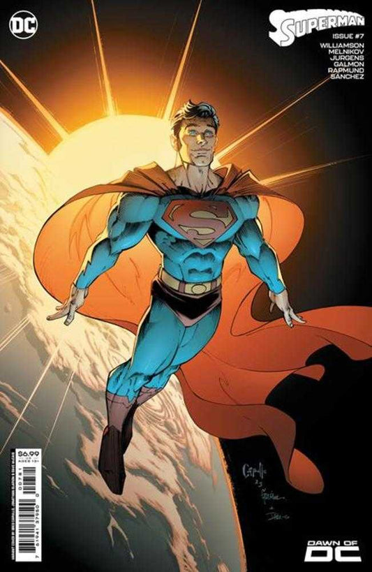 DC Comics COMIC BOOK Superman #7 Cover F Greg Capullo & Jonathan Glapion Card Stock Variant (#850)
