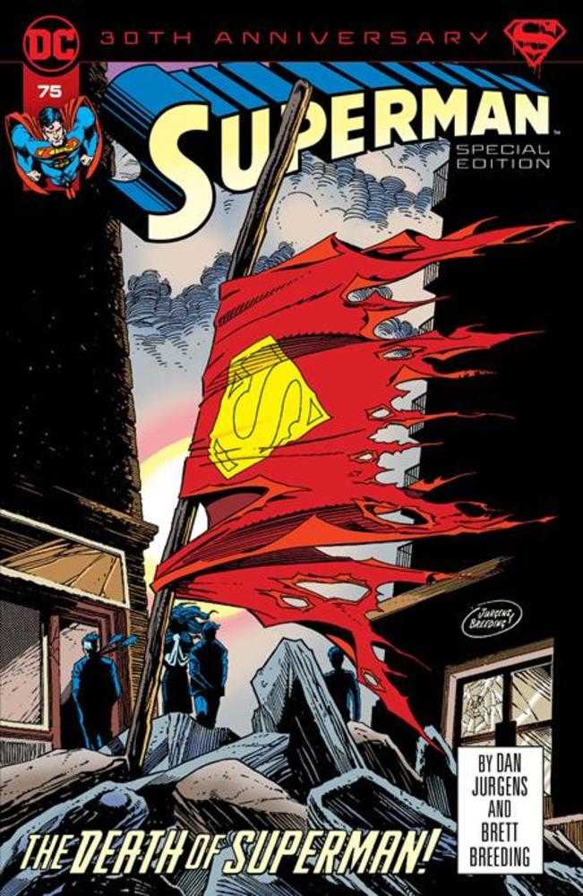 DC Comics COMIC BOOK Superman #75 Special Edition Cover A Dan Jurgens Gatefold Cover