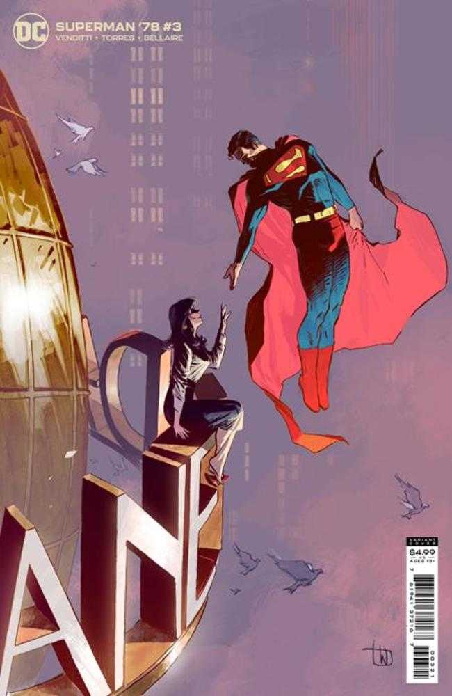 DC Comics COMIC BOOK Superman 78 #3 (Of 6) Cover B Lee Weeks Card Stock Variant