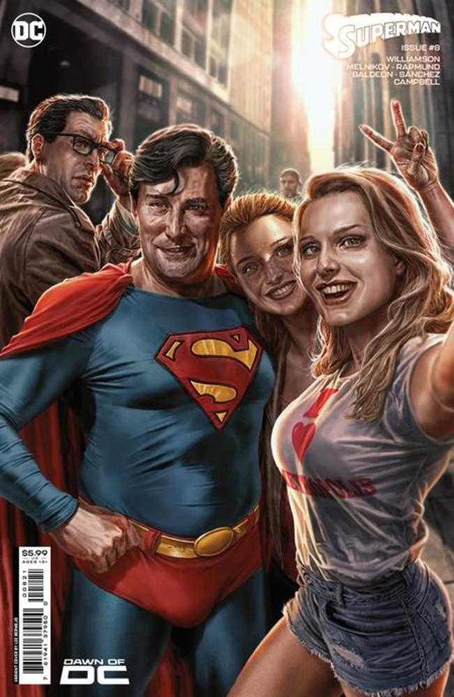 DC Comics COMIC BOOK Superman #8 Cover B Lee Bermejo Card Stock Variant