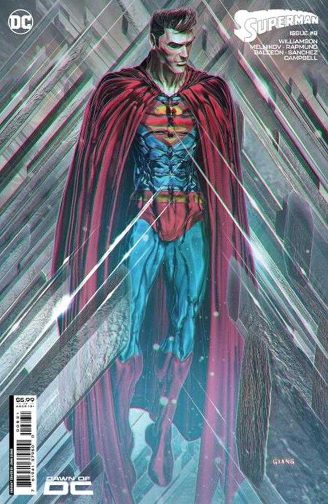 DC Comics COMIC BOOK Superman #8 Cover C John Giang Card Stock Variant
