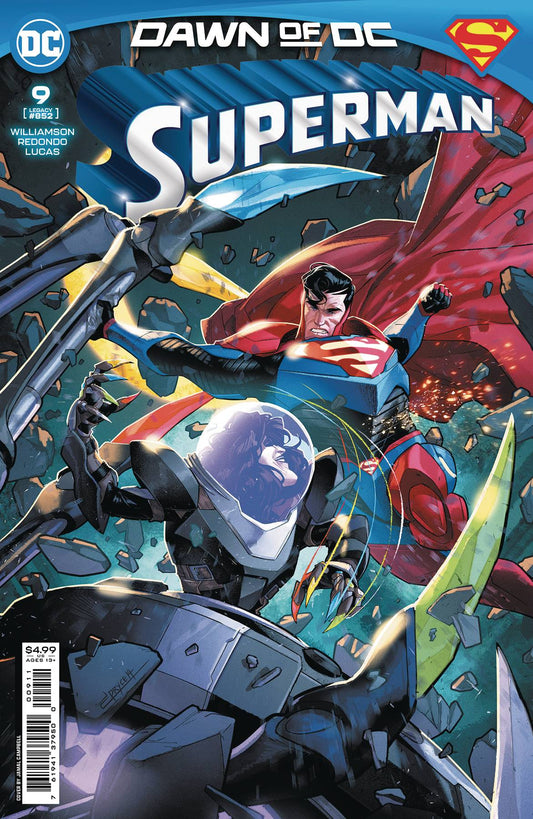 DC COMICS COMIC BOOK SUPERMAN #9 CVR A JAMAL CAMPBELL