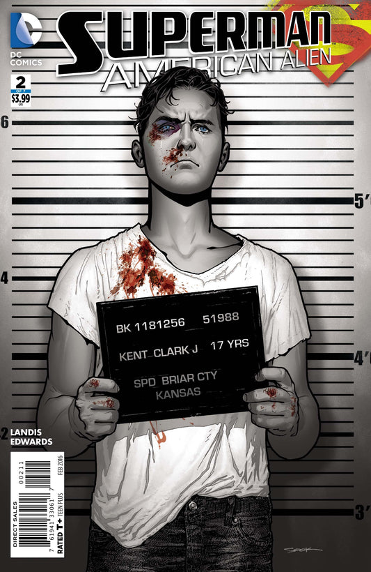 DC COMICS COMIC BOOK SUPERMAN AMERICAN ALIEN #2 (OF 7)