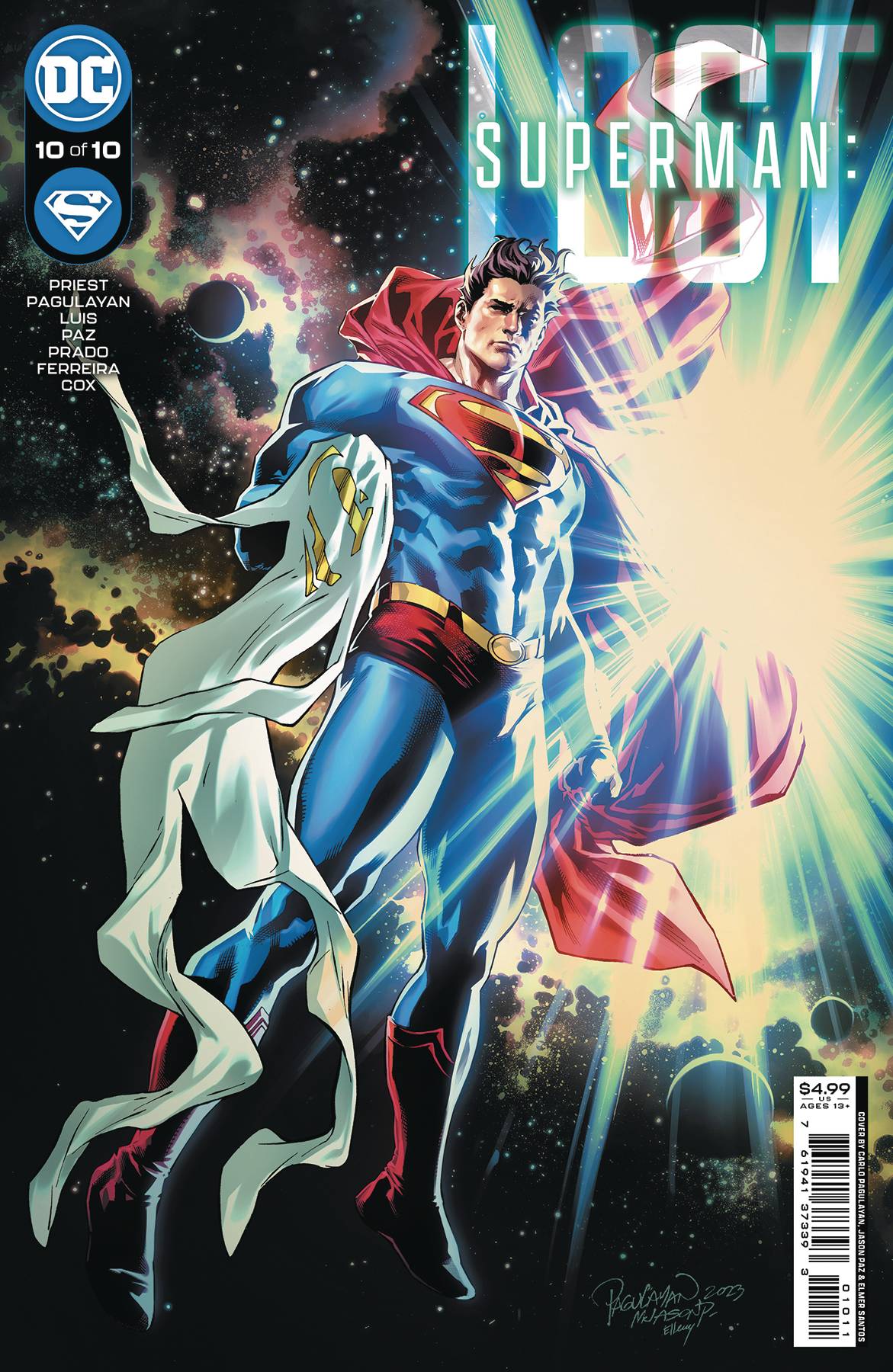 DC COMICS COMIC BOOK SUPERMAN LOST #10 (OF 10) CVR A CARLO PAGULAYAN