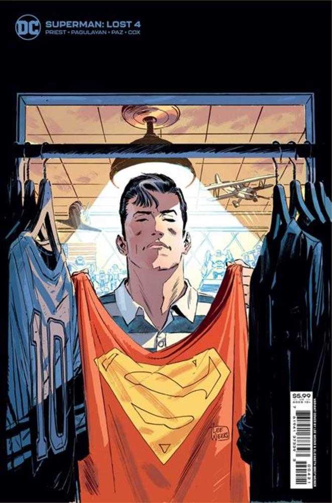 DC Comics COMIC BOOK Superman Lost #4 (Of 10) Cover B Lee Weeks Card Stock Variant