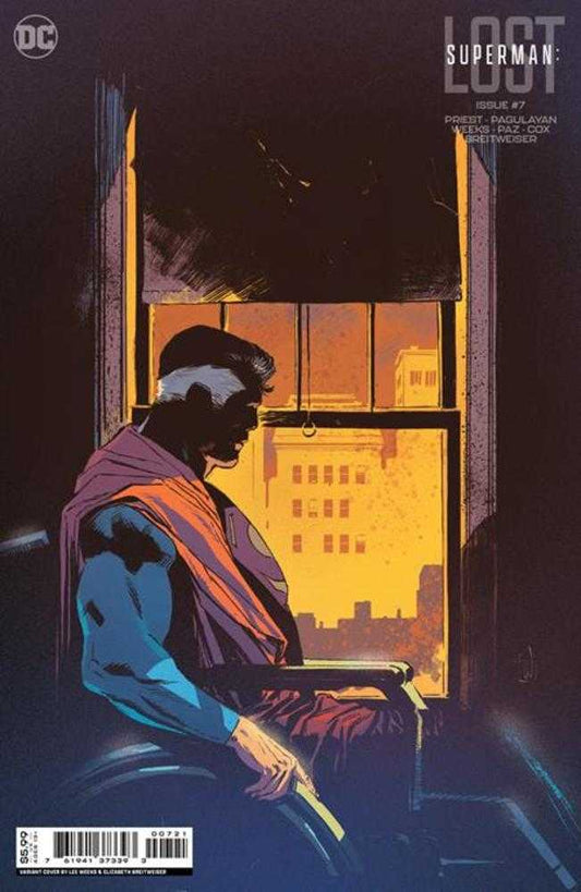 DC Comics COMIC BOOK Superman Lost #7 (Of 10) Cover B Lee Weeks Card Stock Variant