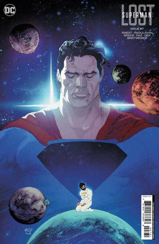 DC Comics COMIC BOOK Superman Lost #7 (Of 10) Cover C 1 in 25 Montos Card Stock Variant