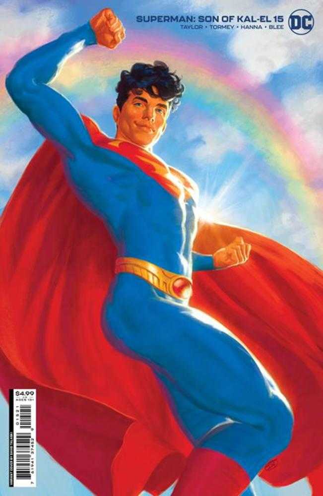 DC Comics COMIC BOOK Superman Son Of Kal-El #15 Cover B David Talaski Card Stock Variant