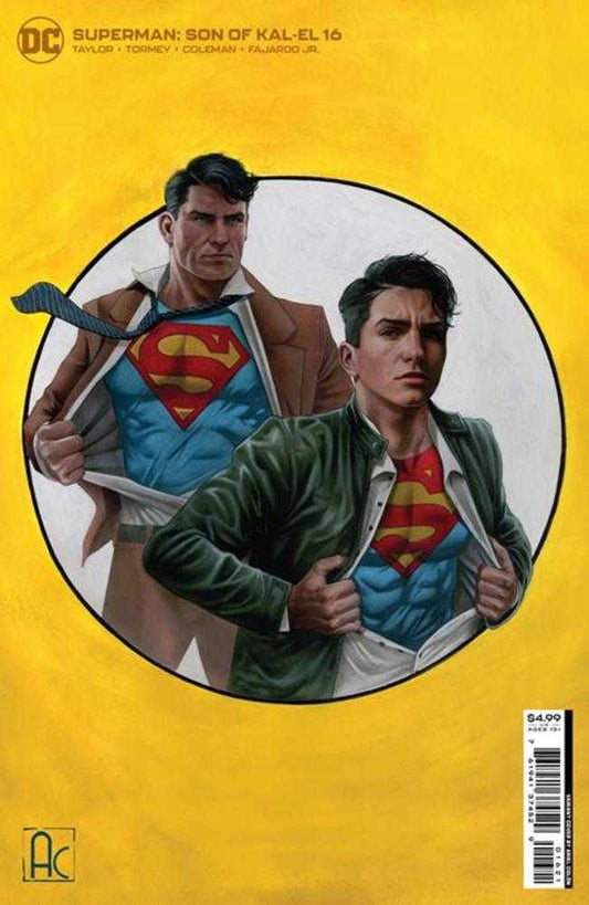 DC Comics COMIC BOOK Superman: Son Of Kal-El #16 Cover B Ariel Colon Card Stock Variant (Kal-El Returns)