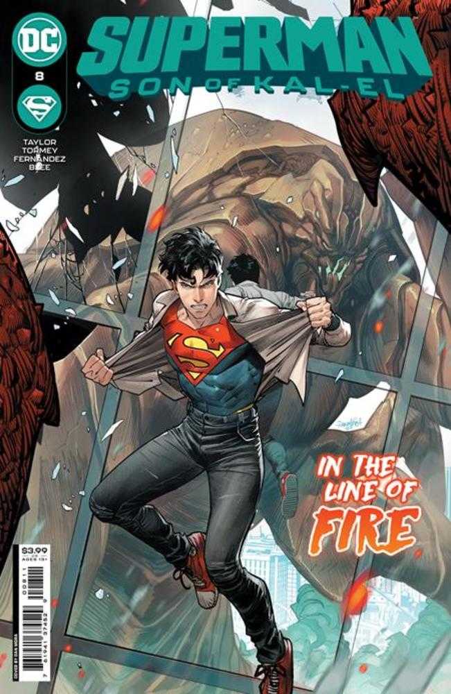 DC Comics comic book Superman Son Of Kal-El #8 Cover A Travis Moore