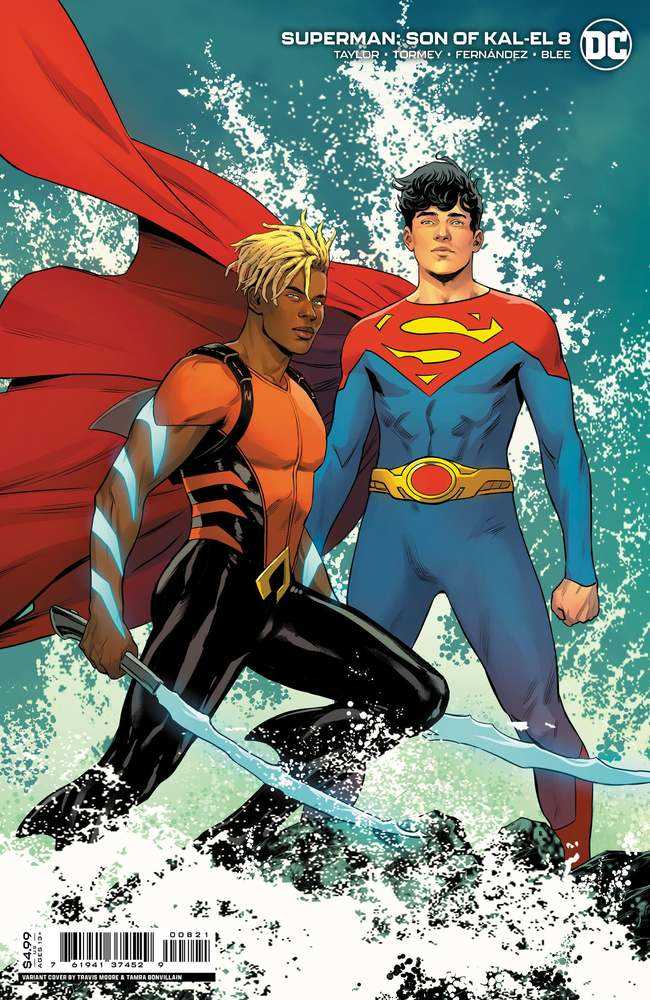 DC Comics COMIC BOOK Superman Son Of Kal-El #8 Cover B Inhyuk Lee Card Stock Variant
