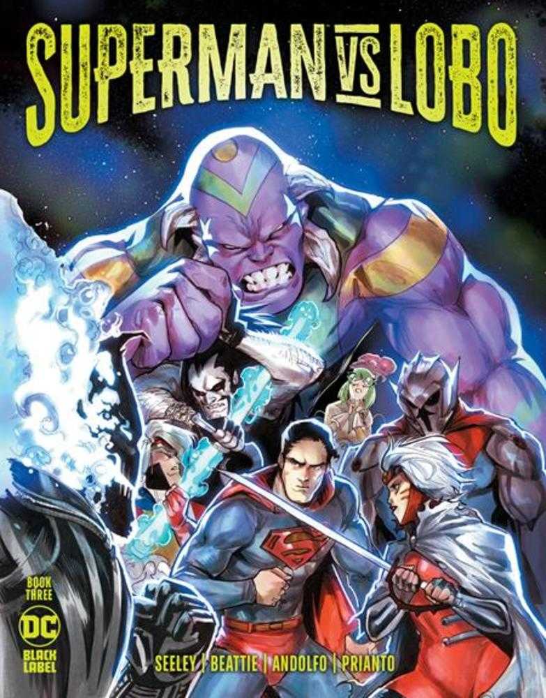 DC Comics COMIC BOOK Superman vs Lobo #3 (Of 3) Cover A Mirka Andolfo (Mature)