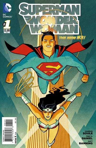 DC COMICS COMIC BOOK SUPERMAN WONDER WOMAN #1 SUPERMAN VAR ED