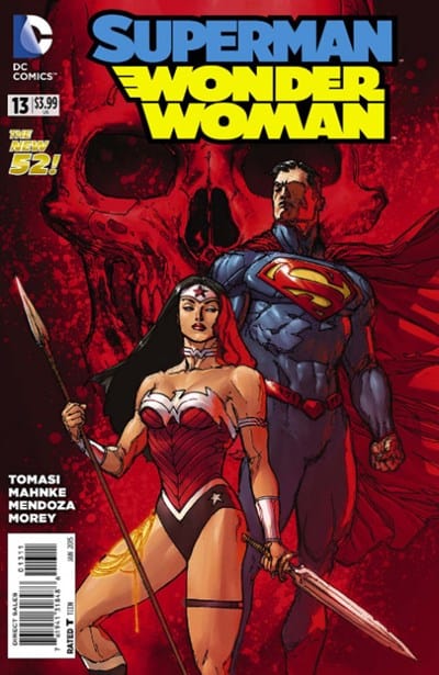 DC COMICS COMIC BOOK SUPERMAN WONDER WOMAN #13