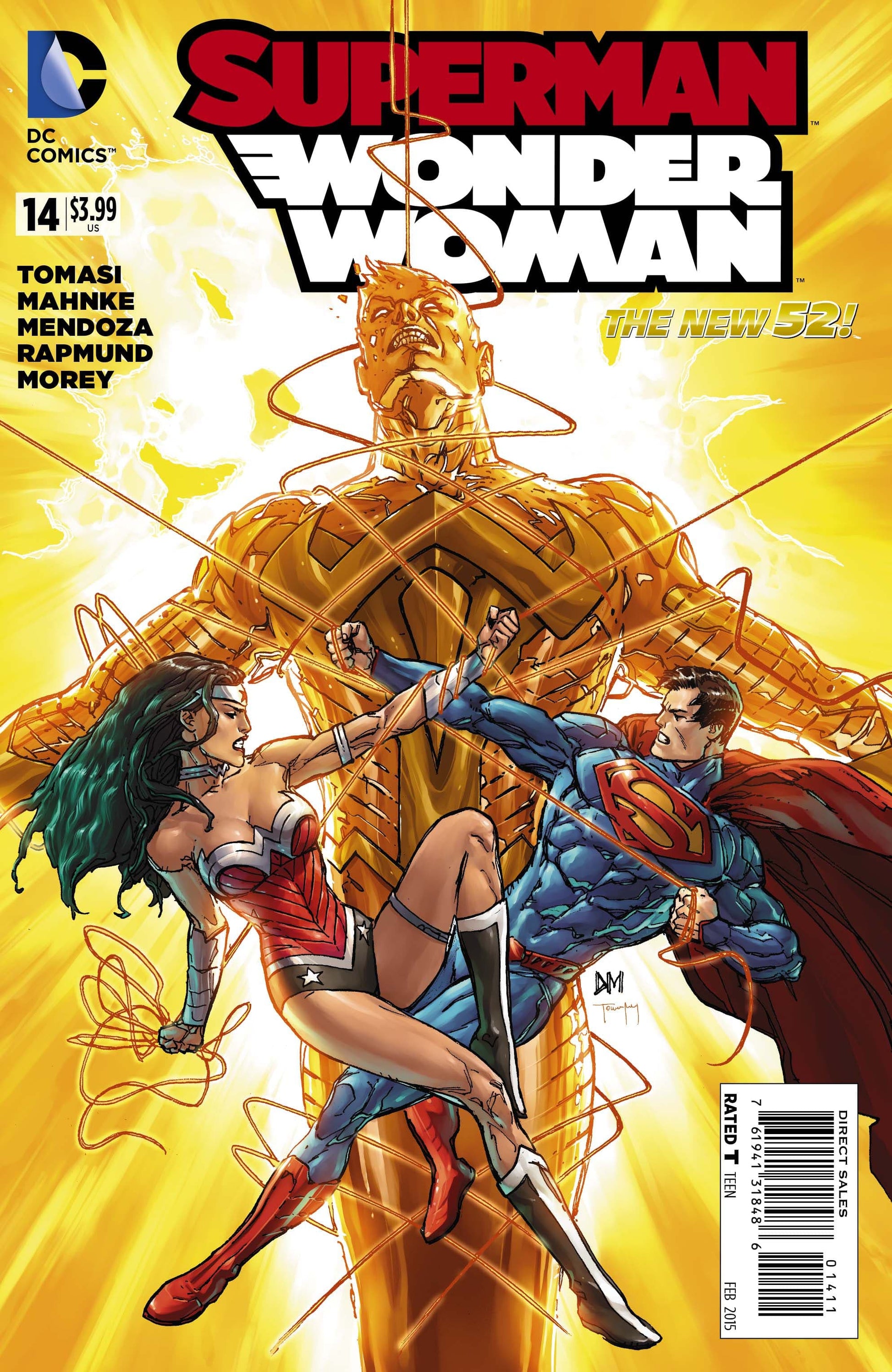 DC COMICS COMIC BOOK SUPERMAN WONDER WOMAN #14