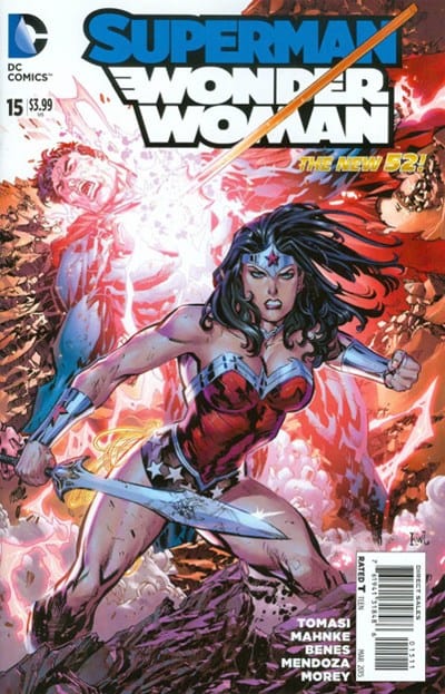 DC COMICS COMIC BOOK SUPERMAN WONDER WOMAN #15