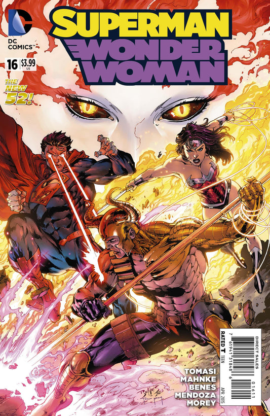 DC COMICS COMIC BOOK SUPERMAN WONDER WOMAN #16