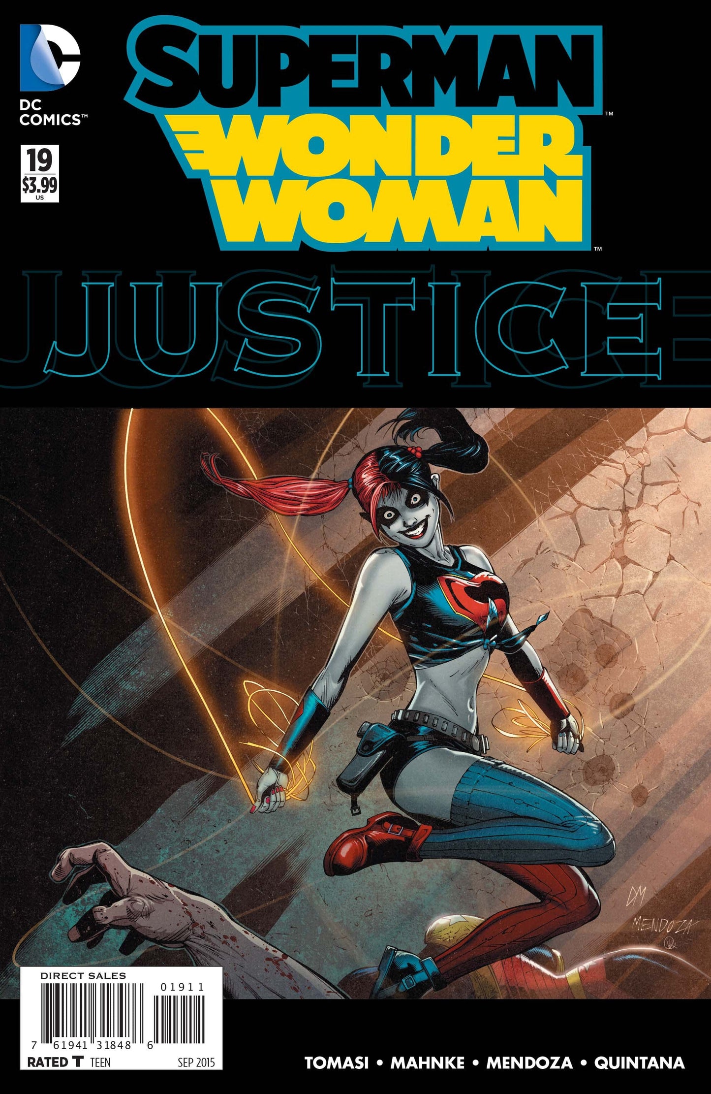 DC COMICS COMIC BOOK SUPERMAN WONDER WOMAN #19