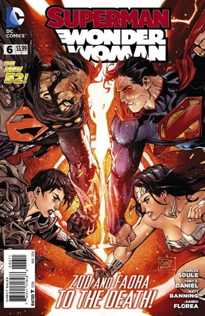 DC COMICS COMIC BOOK SUPERMAN WONDER WOMAN #6