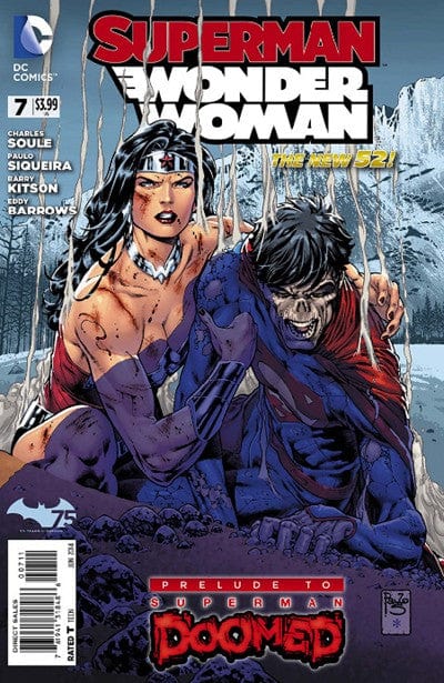 DC COMICS COMIC BOOK SUPERMAN WONDER WOMAN #7 (DOOMED)