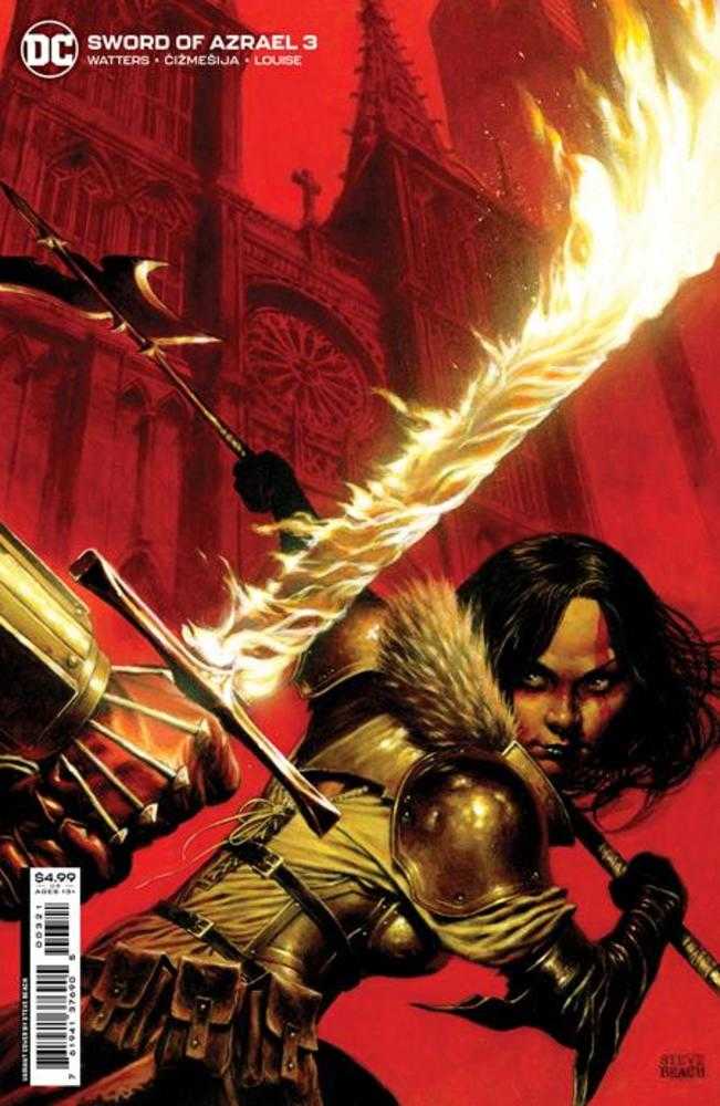 DC Comics COMIC BOOK Sword Of Azrael #3 (Of 6) Cover B Steve Beach Card Stock Variant