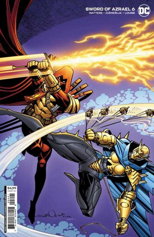DC Comics COMIC BOOK Sword Of Azrael #6 (Of 6) Cover B Walter Simonson Card Stock Variant