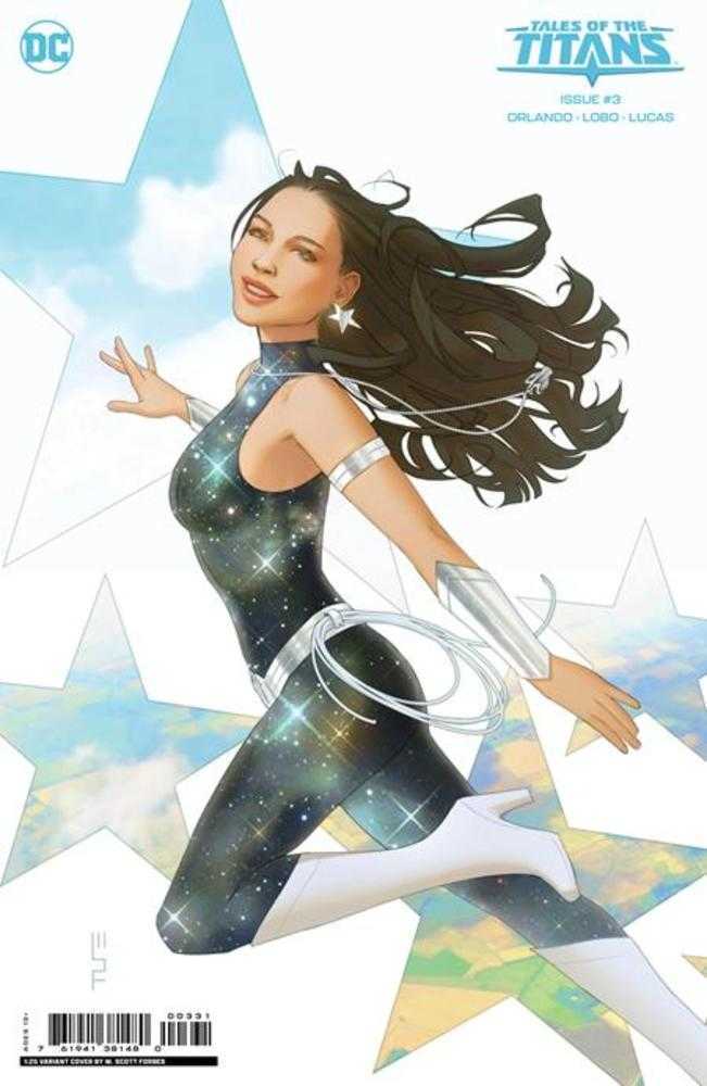 DC Comics COMIC BOOK Tales Of The Titans #3 (Of 4) Cover C 1 in 25 W Scott Forbes Card Stock Variant