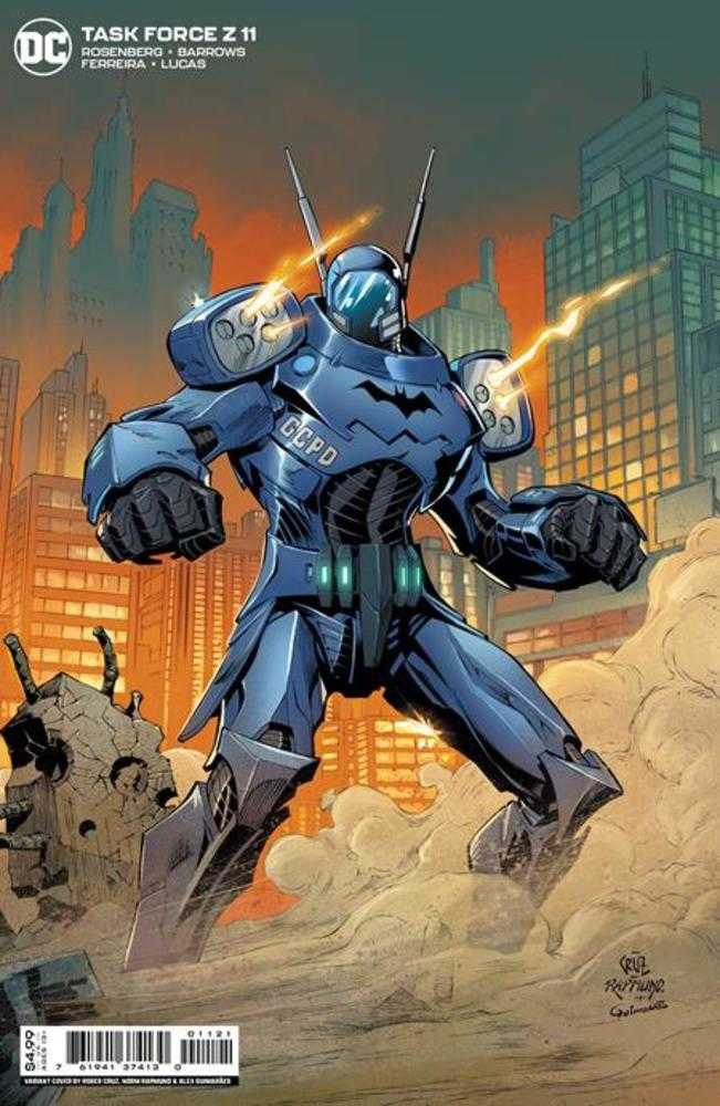 DC Comics COMIC BOOK Task Force Z #11 (Of 12) Cover B Roger Cruz Card Stock Variant