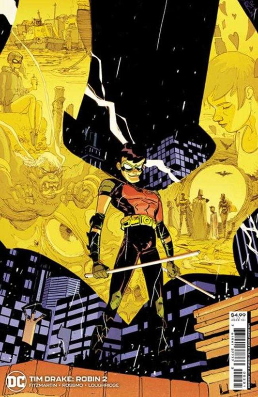 DC Comics COMIC BOOK Tim Drake Robin #2 Cover C 1 in 25 Riley Rossmo Card Stock Variant