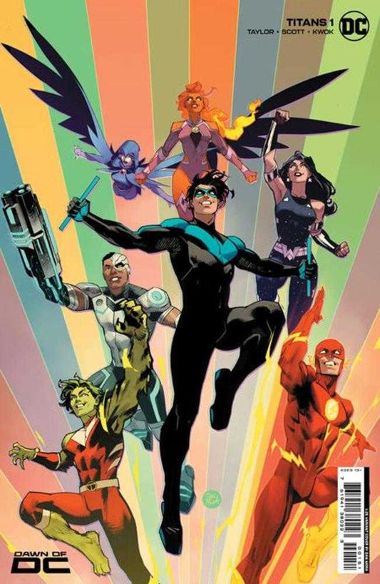 DC Comics COMIC BOOK Titans #1 Cover E 1 in 25 Dan Mora Card Stock Variant