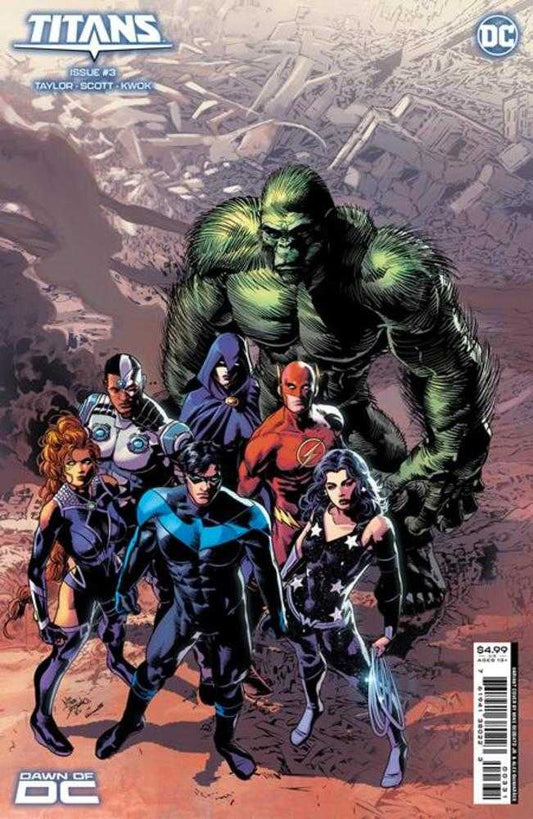 DC Comics COMIC BOOK Titans #3 Cover C Mike Deodato Jr Card Stock Variant