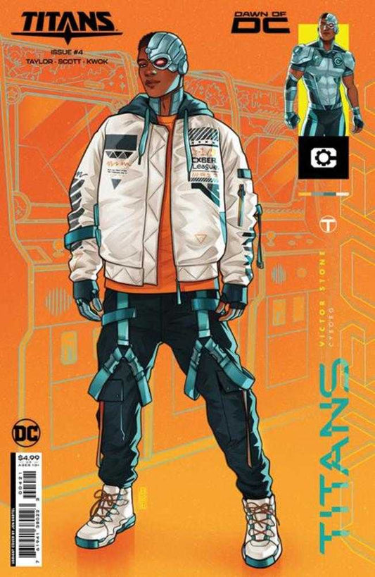 DC Comics COMIC BOOK Titans #4 Cover B Jen Bartel Card Stock Variant