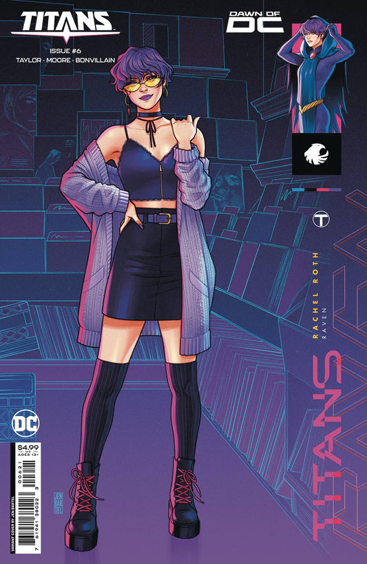 DC COMICS COMIC BOOK TITANS #6 CVR B JEN BARTEL CSV