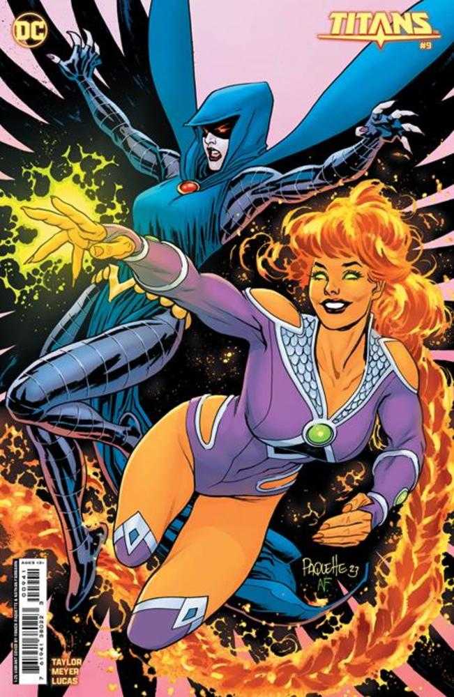 DC Comics COMIC BOOK Titans #9 Cover D 1 in 25 Yanick Paquette Card Stock Variant