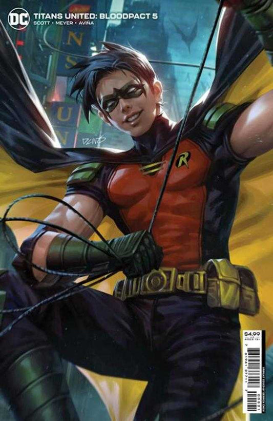 DC Comics COMIC BOOK Titans United Bloodpact #5 (Of 6) Cover B Derrick Chew Card Stock Variant