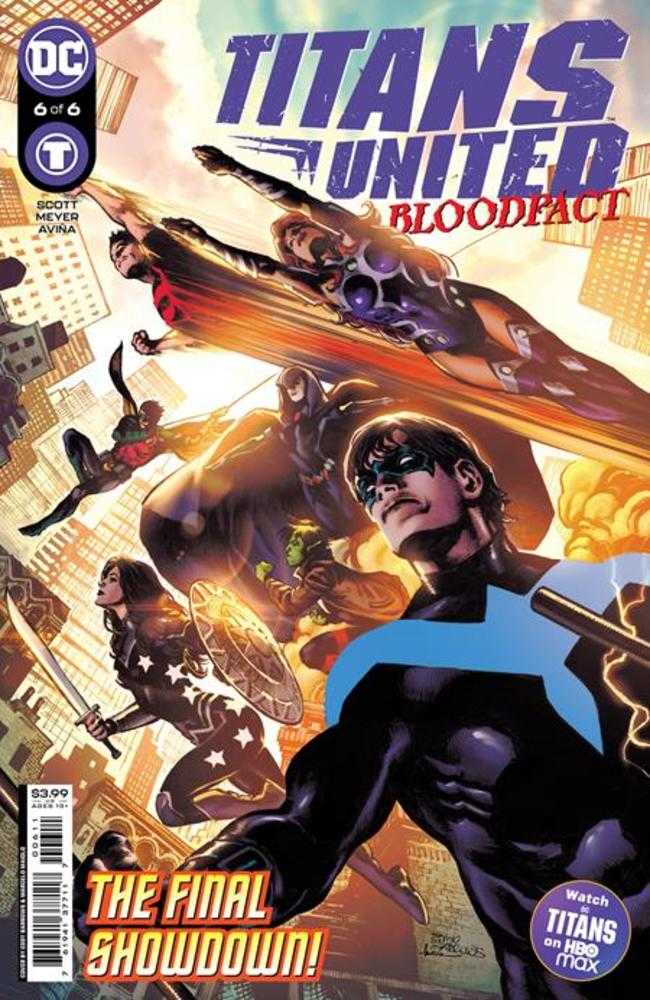 DC Comics COMIC BOOK Titans United Bloodpact #6 (Of 6) Cover A Eddy Barrows