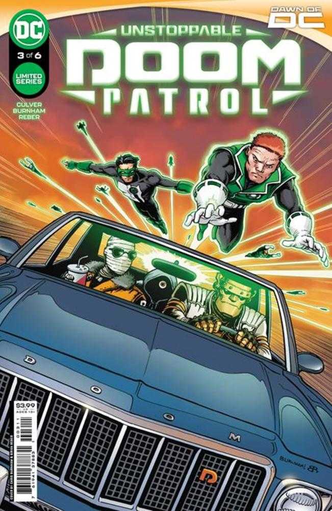 DC Comics COMIC BOOK Unstoppable Doom Patrol #3 (Of 6) Cover A Chris Burnham