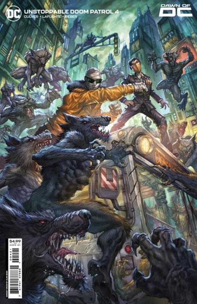 DC Comics COMIC BOOK Unstoppable Doom Patrol #4 (Of 6) Cover B Alan Quah Card Stock Variant