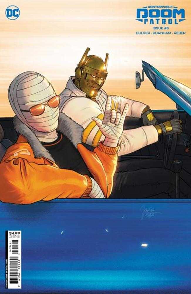 DC Comics COMIC BOOK Unstoppable Doom Patrol #5 (Of 7) Cover B Mikel Janin Card Stock Variant