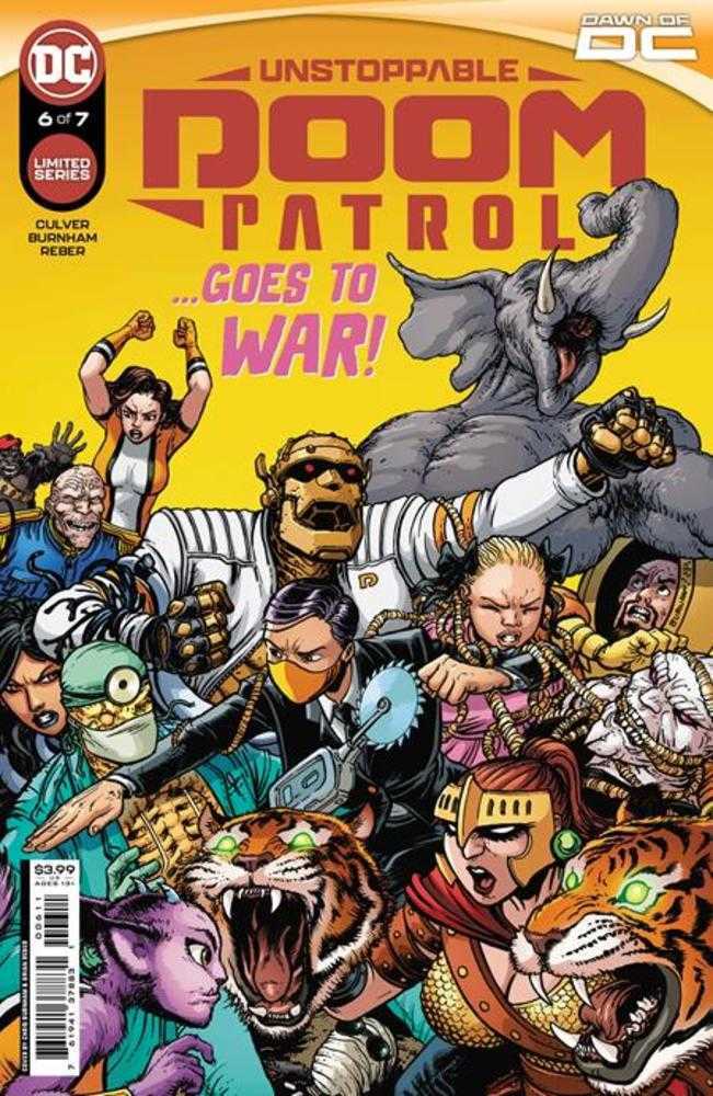 DC Comics COMIC BOOK Unstoppable Doom Patrol #6 (Of 7) Cover A Chris Burnham