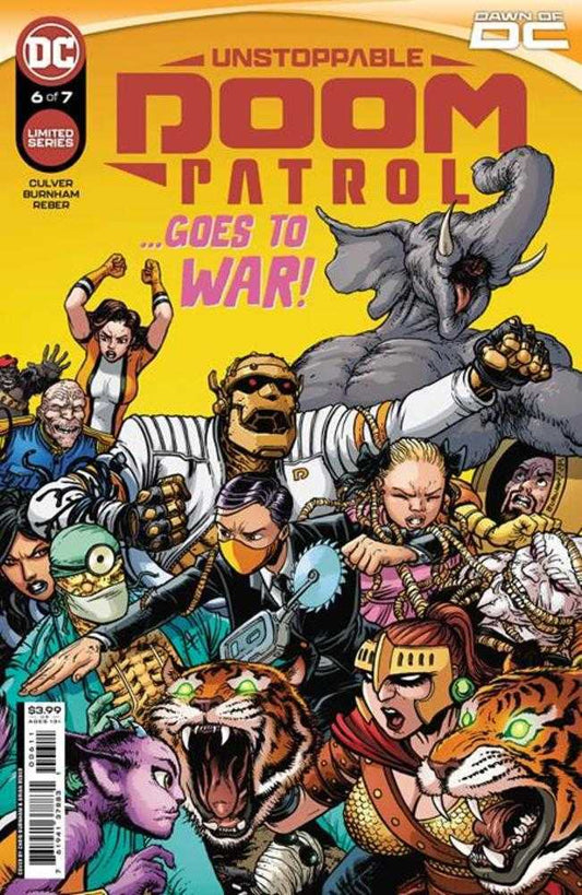 DC Comics COMIC BOOK Unstoppable Doom Patrol #6 (Of 7) Cover A Chris Burnham