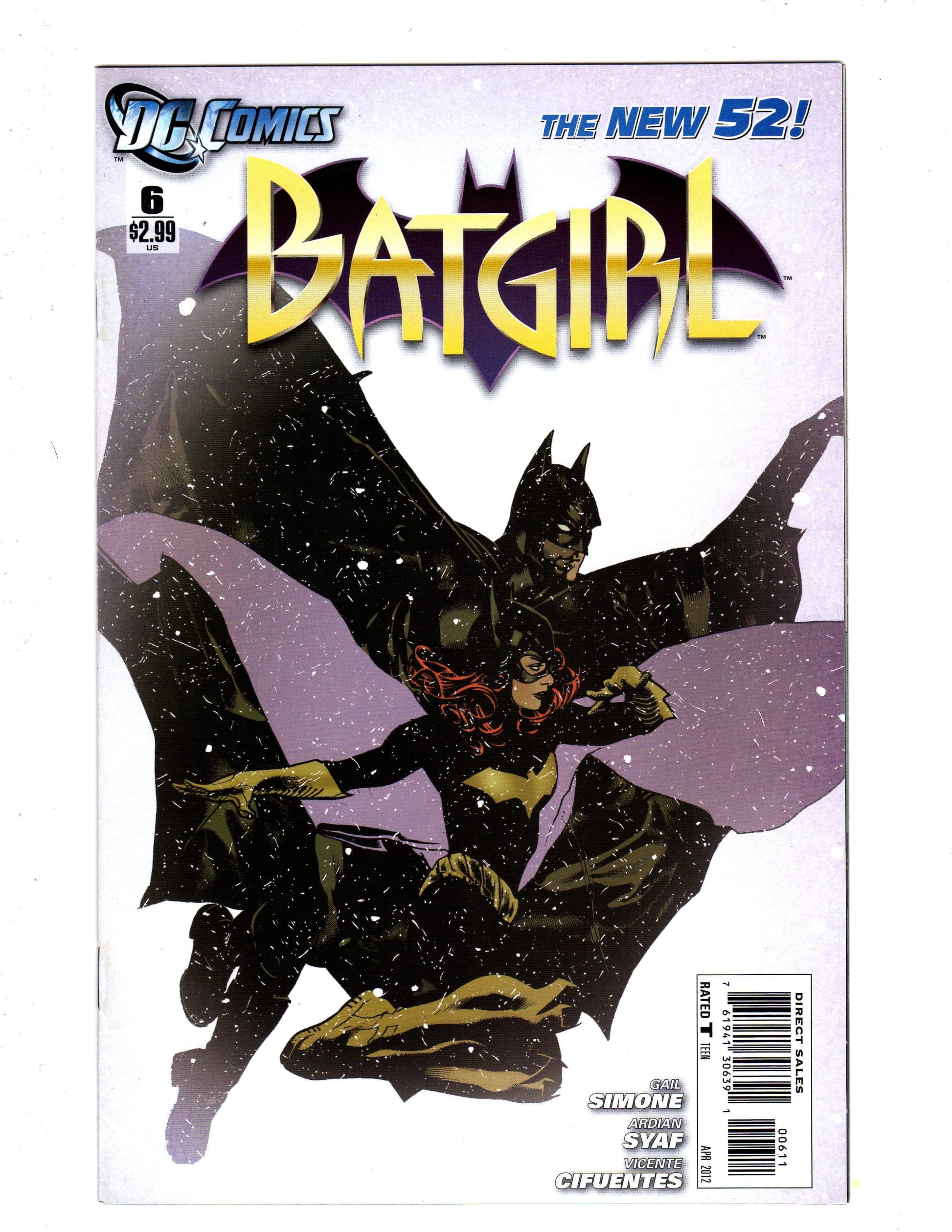 DC COMICS COMIC BOOK VF BATGIRL #6