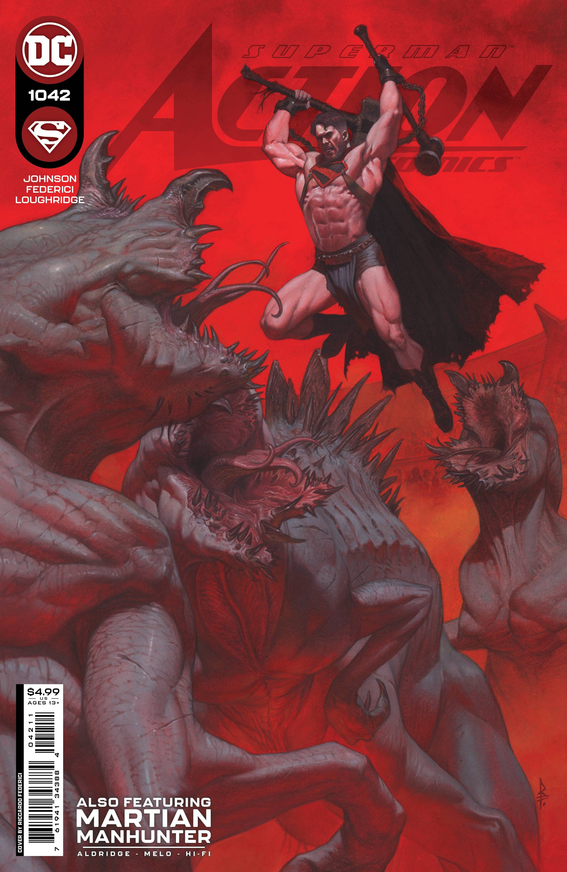 DC COMICS COMIC BOOK VF/NM ACTION COMICS #1042 CVR A FEDERICI