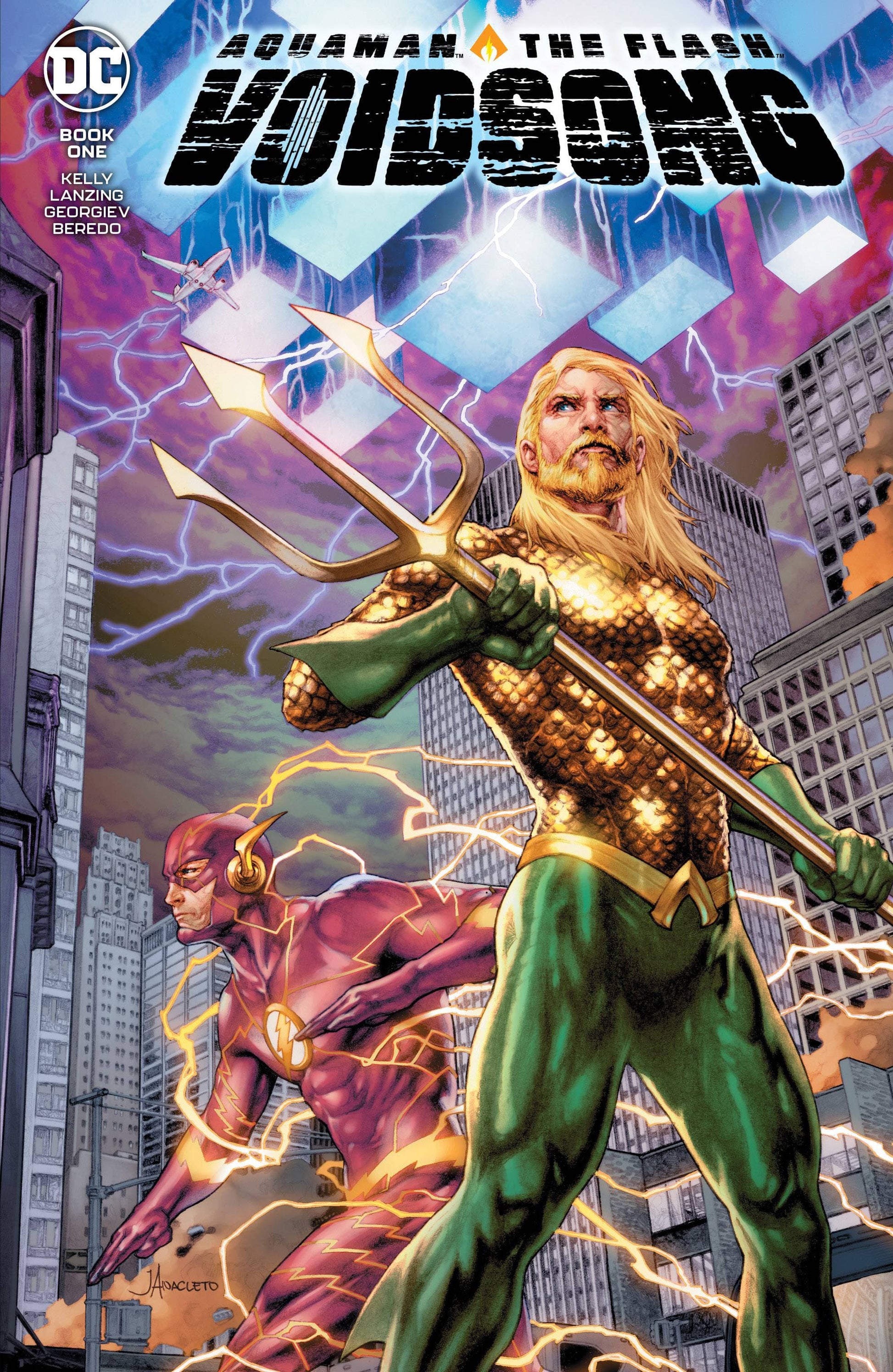 DC COMICS COMIC BOOK VF/NM AQUAMAN AND FLASH VOIDSONG #1 CVR A ANACLETO