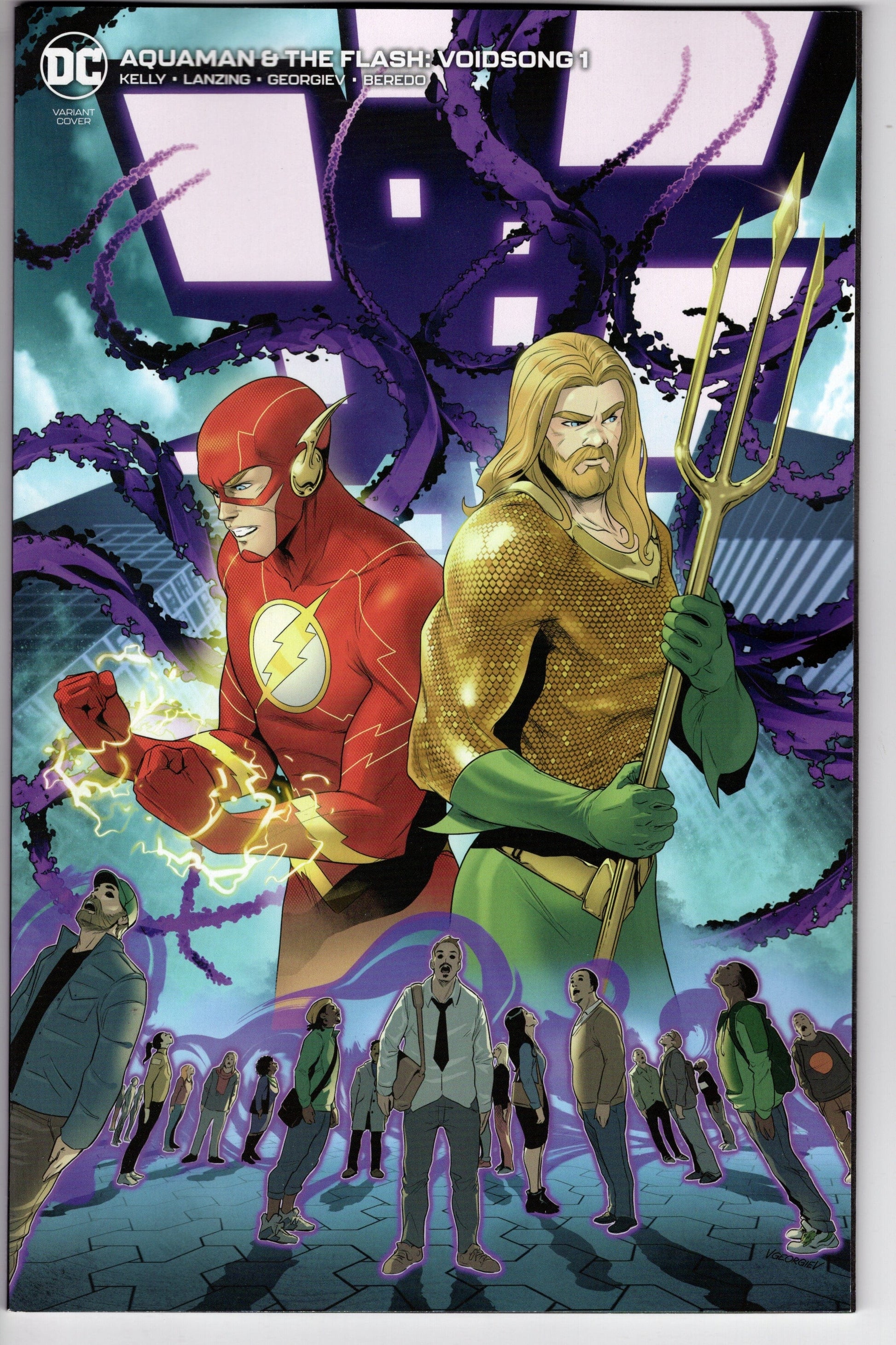 DC COMICS COMIC BOOK VF/NM AQUAMAN AND FLASH VOIDSONG #1 CVR B GEORGIEV