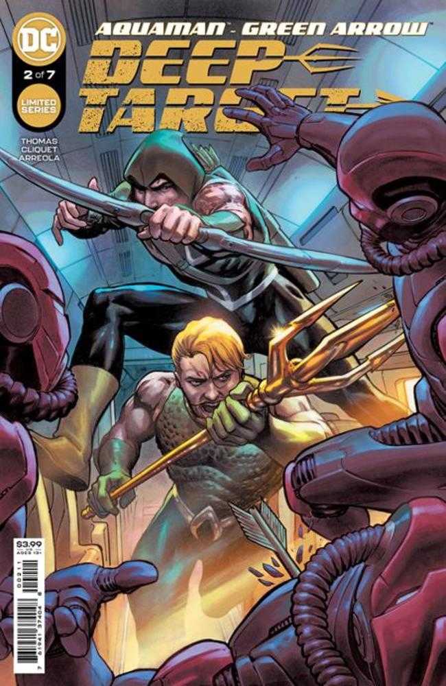 DC Comics COMIC BOOK VF/NM Aquaman Green Arrow Deep Target #2 (Of 7) Cover A Marco Santucci