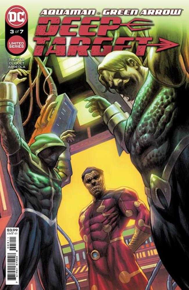 DC Comics COMIC BOOK VF/NM Aquaman Green Arrow Deep Target #3 (Of 7) Cover A Marco Santucci