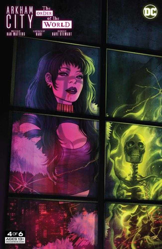 DC Comics COMIC BOOK VF/NM Arkham City The Order Of The World #4 (Of 6) Cover B Jen Bartel Card Stock Variant