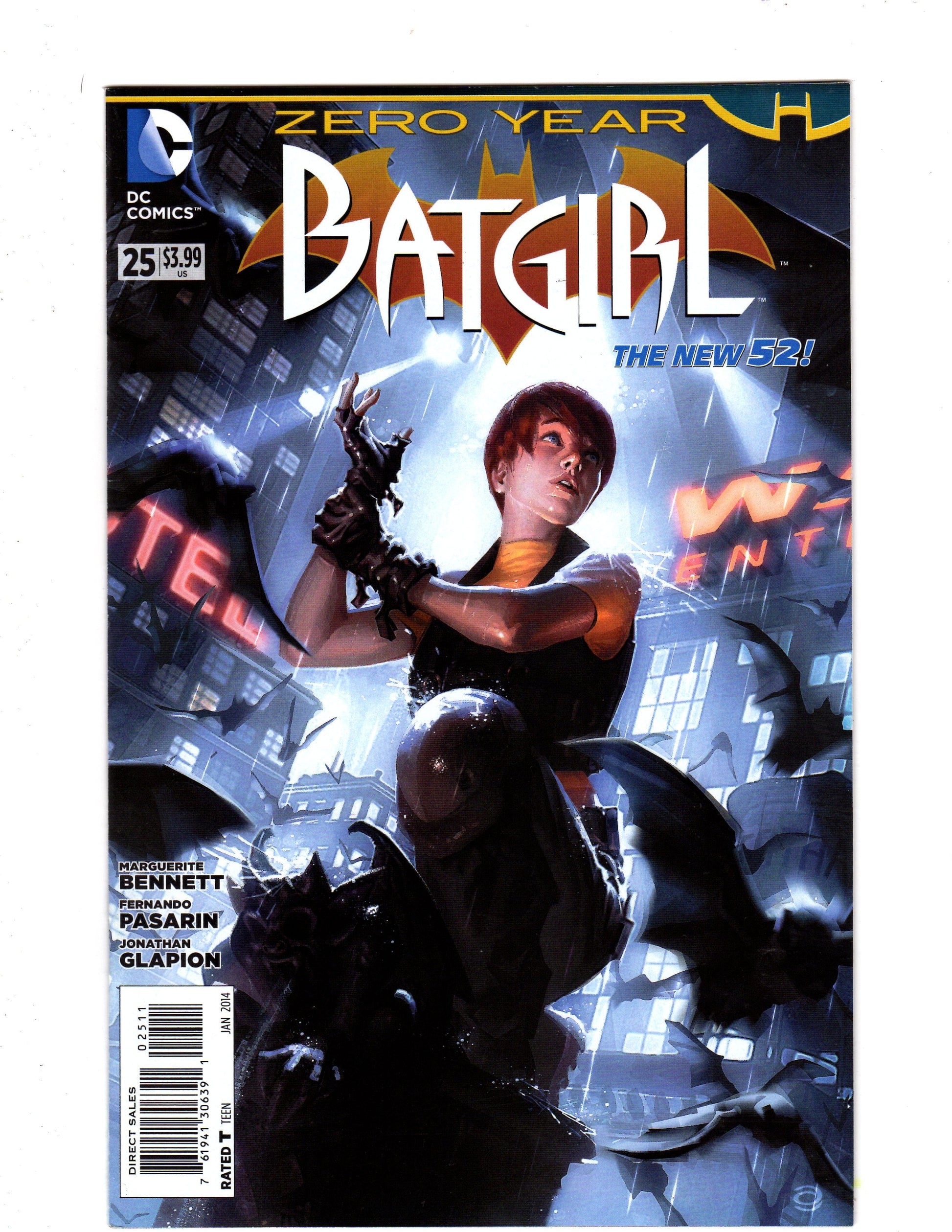 DC COMICS COMIC BOOK VF/NM BATGIRL #25 (ZERO YEAR)