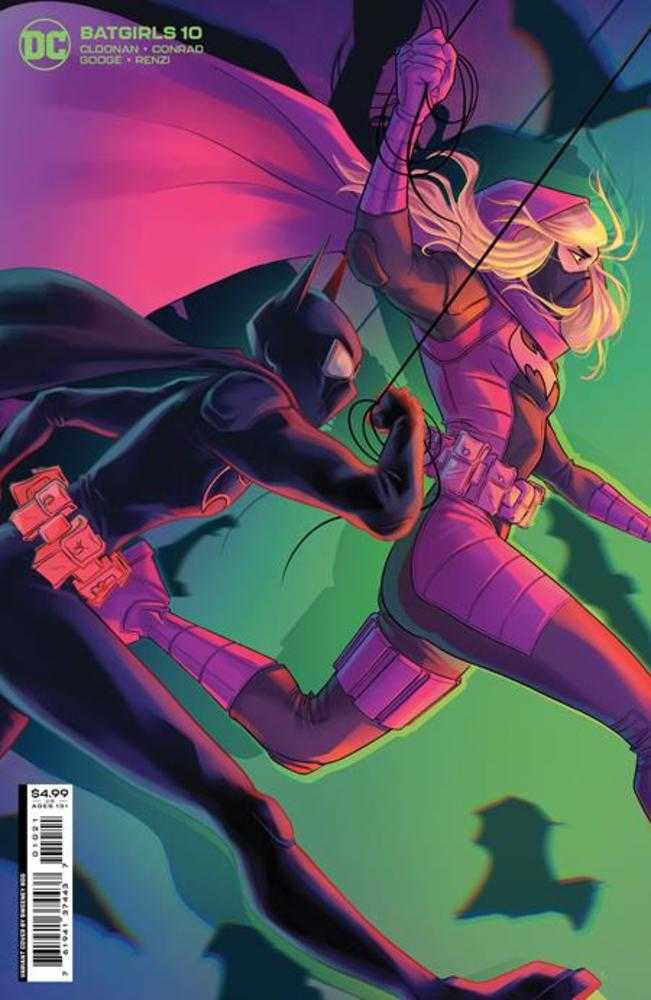 DC Comics COMIC BOOK VF/NM Batgirls #10 Cover B Sweeney Boo Card Stock Variant